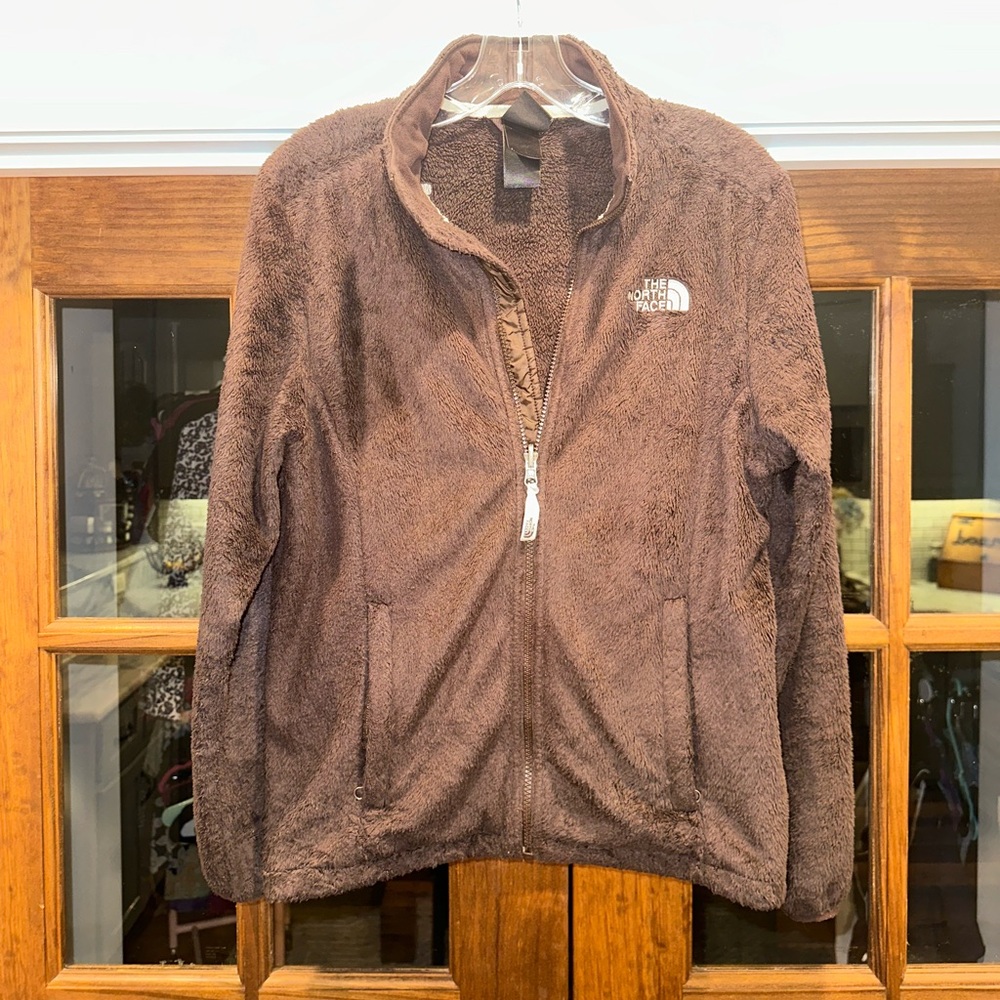 The North Face Brown Teddy Jacket